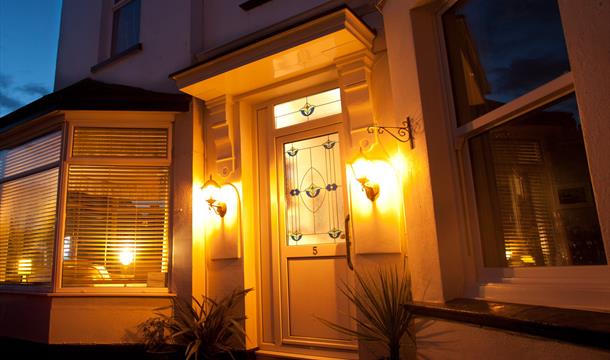 Entrance, Clydesdale Guest House, Paignton, Devon