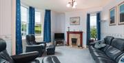 Lounge with view, Creels, 17 North Furzeham Road, Brixham, Devon