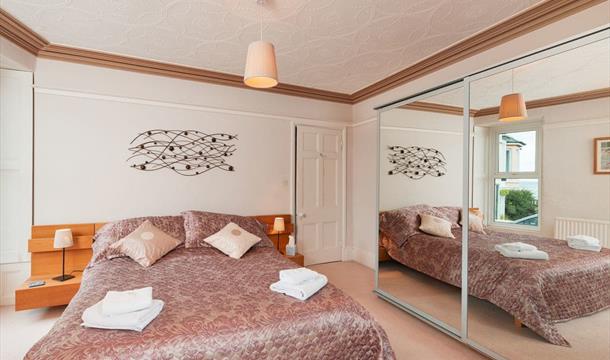 Double Bedroom, Creels, 17 North Furzeham Road, Brixham, Devon