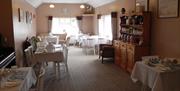 Dining room at the Brantwood, Torquay, Devon
