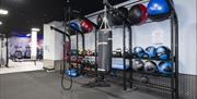 RIC gym, functional fitness area