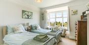 Twin bedroom, Danecroft, Higher Furzeham Road, Brixham, Devon