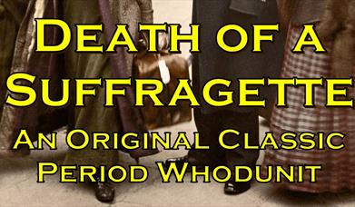 poster of death of a suffragette