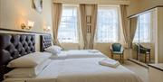 Twin bedroom, Devonshire Hotel, Torquay, Devon