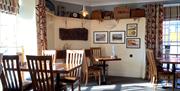 Dining Area at the Railway Inn, Churston, Brixham, Devon