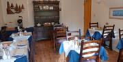 Dining room at the Capri, Torquay, Devon