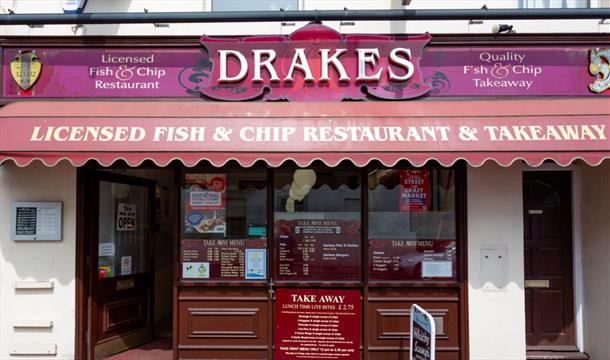 Drakes Fish & Chip Takeaway Babbacombe, Torquay, Devon