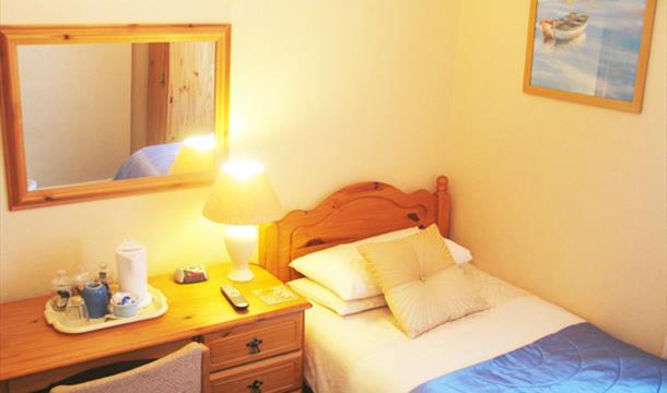 Single rooms ideal for Business Guests, Garway Lodge, Torquay, Devon