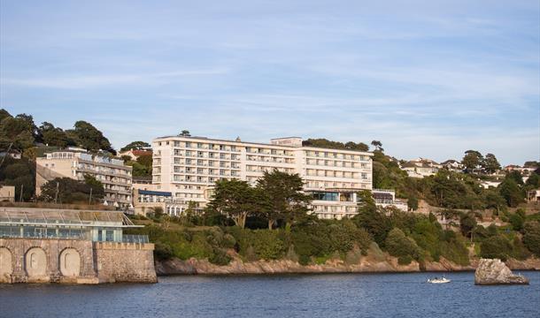Exterior view of the Imperial Hotel, Torquay, Devon