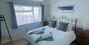 Double Bedroom, The Garden Flat, 2 Elmsleigh Park, Paignton, Devon