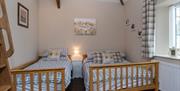 Twin Bedroom, Gemswood Cottage, 2 Greenswood Court, Brixham, Devon