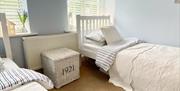 Twin Bedroom, The Hamptons, 1 Ansteys Mews, Torquay, Devon