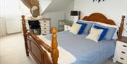 Double bedroom, Harbour Watch, 48 Prospect Road, Brixham, Devon