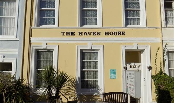 Front of Haven House, Torquay, Devon
