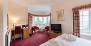 Headland Executive bedroom at Headland Hotel, Torquay, Devon