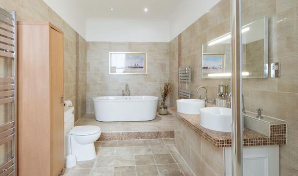 Headland Royal Bathroom at Headland Hotel, Torquay, Devon