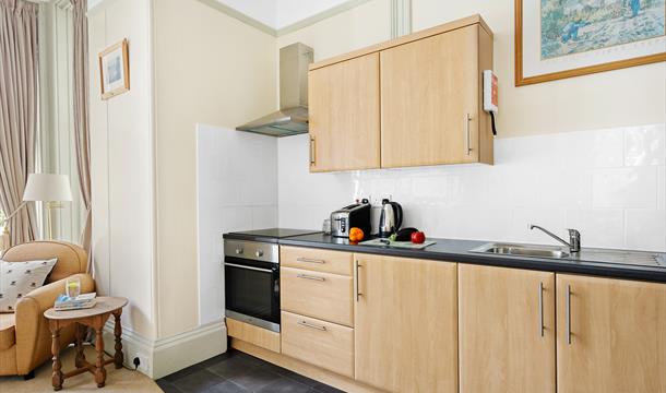 Kitchen area of Roma apartment
