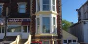 Front of Adelphi Holiday Apartments in Paignton, Devon