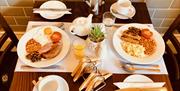 English Breakfast at Riviera Lodge Hotel, Torquay