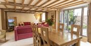 Threshing Barn's family dining room and lounge