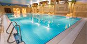 Indoor swimming pool at The Carlton Hotel in Torquay, Devon