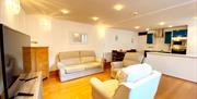Living space at Lower Stables, Torquay, Devon