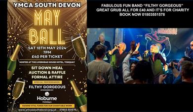 YMCA Charity May Ball, Livermead House Hotel, Torquay, Devon