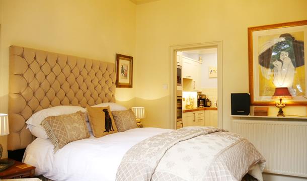 Bedroom, Muntham Luxury Apartments & Town House, Torquay, Devon