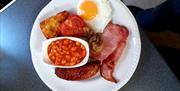 Breakfast at The Netley, Bampfylde Road, Torquay, Devon
