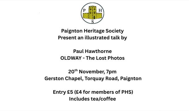 Paignton Heritage Society Talk Paignton Heritage Society Talk