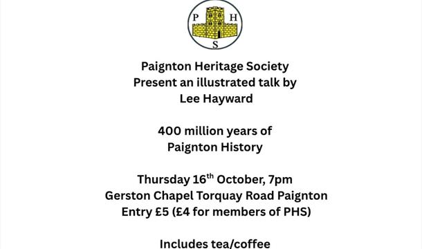 Paignton Heritage Society Talk Paignton Heritage Society Talk