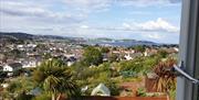 Sea view from rear bedroom, Paignton View, Elsdale Road, Paignton, Devon