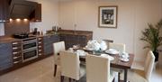 Kitchen/Dining area, The Penthouse, Goodrington Lodge, 23 Alta Vista Road, Paignton, Devon
