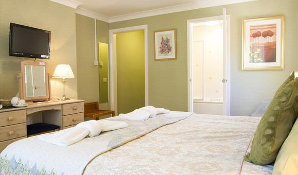 Bedroom at Hotel Balmoral, Torquay, Devon