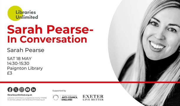 Sarah Pearse in conversation