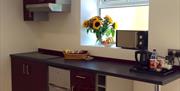Kitchen, Riviera Nights Guest House and Self Catering, Avenue Road, Torquay, Devon