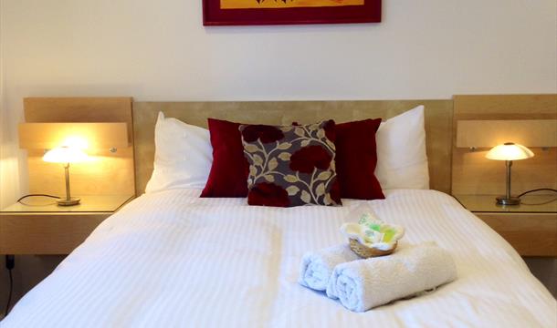 Bedroom at Riviera Nights Guest House and Self Catering, Avenue Road, Torquay, Devon