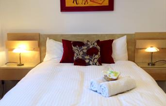 Bedroom at Riviera Nights Guest House and Self Catering, Avenue Road, Torquay, Devon
