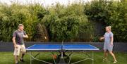 Table tennis, Romany, 24 Waterside Road, Paignton, Devon