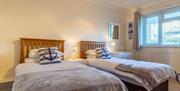 Twin bedroom,  Salmon Leap, South Furzeham Road, Brixham