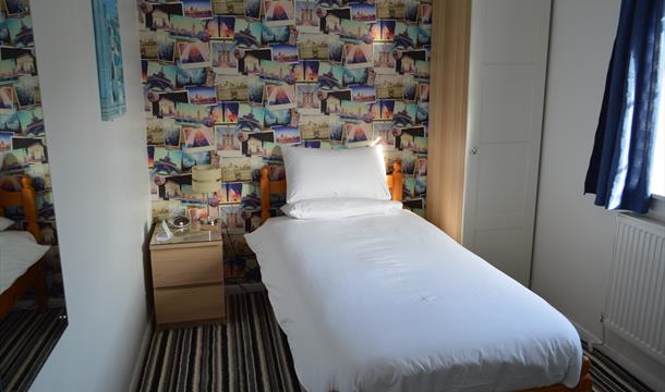 Single bedroom at Smugglers Haunt , Brixham, Devon