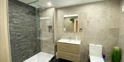 shower room, Sovereign House, Torquay, Devon