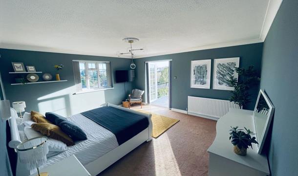 Double Bedroom, Splendour House, Totnes Road, Paignton, Devon