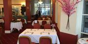 Dining room, Summerbay Resort, Babbacombe, Torquay, Devon