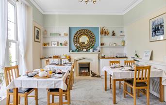 Dining Room at The Morley, Torquay, Devon