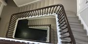 Staircase, The TownHouse, Old Torwood Road, Torquay, Devon