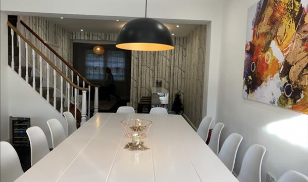 Dining Table, The TownHouse, Old Torwood Road, Torquay, Devon
