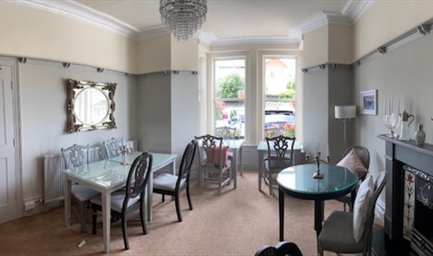 Breakfast Room at Trefoil Guest House, Brixham, Devon