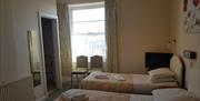 Twin room at Abbey Court Hotel, Torquay, Devon