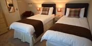 Twin Bedroom at Churston Way Lodge, Brixham, Devon